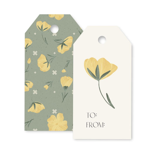 Buttercup Gift Tag