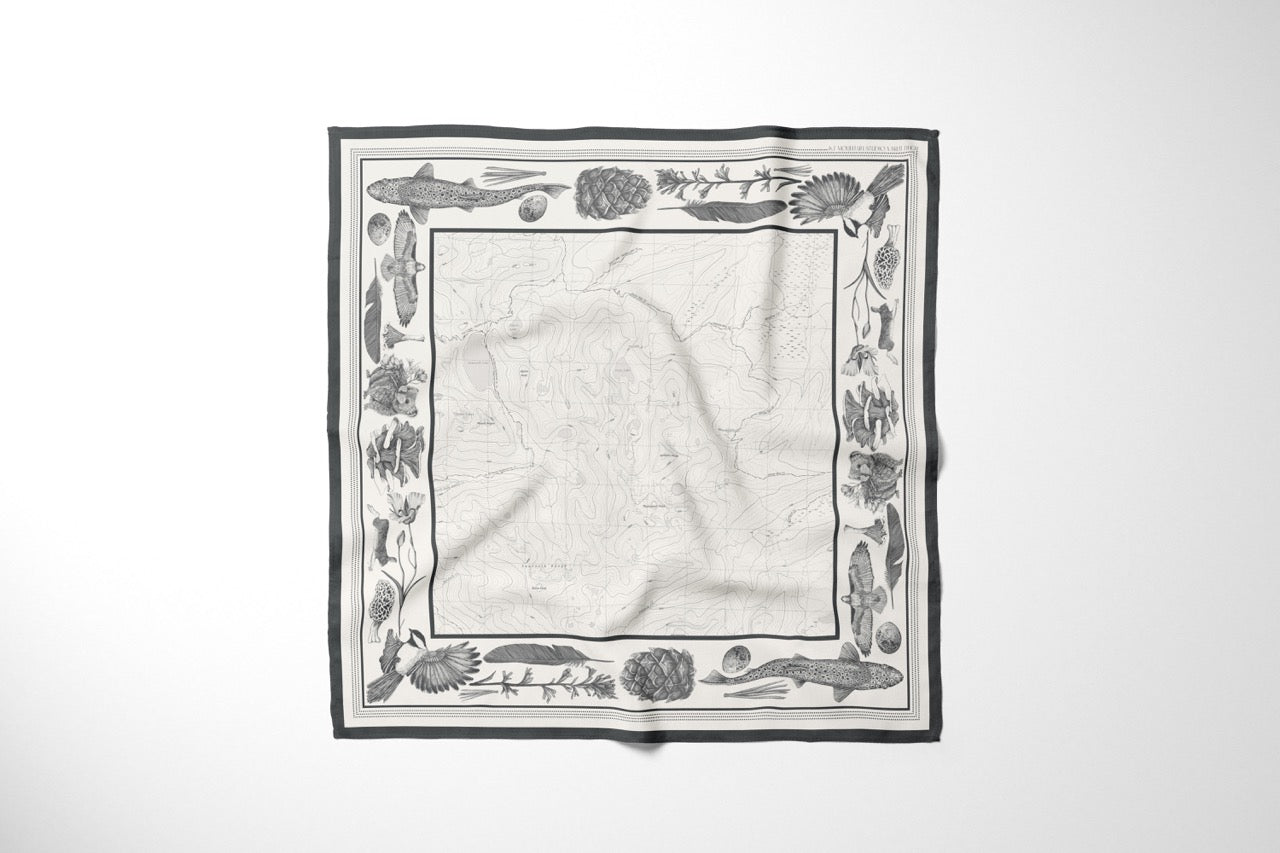 the mapp quick dry bandana (semi-custom): Britt Finch Rocky Mountain Field Guide