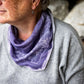 the mapp scarf (ready to ship): lupine