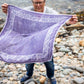 the mapp scarf (ready to ship): lupine