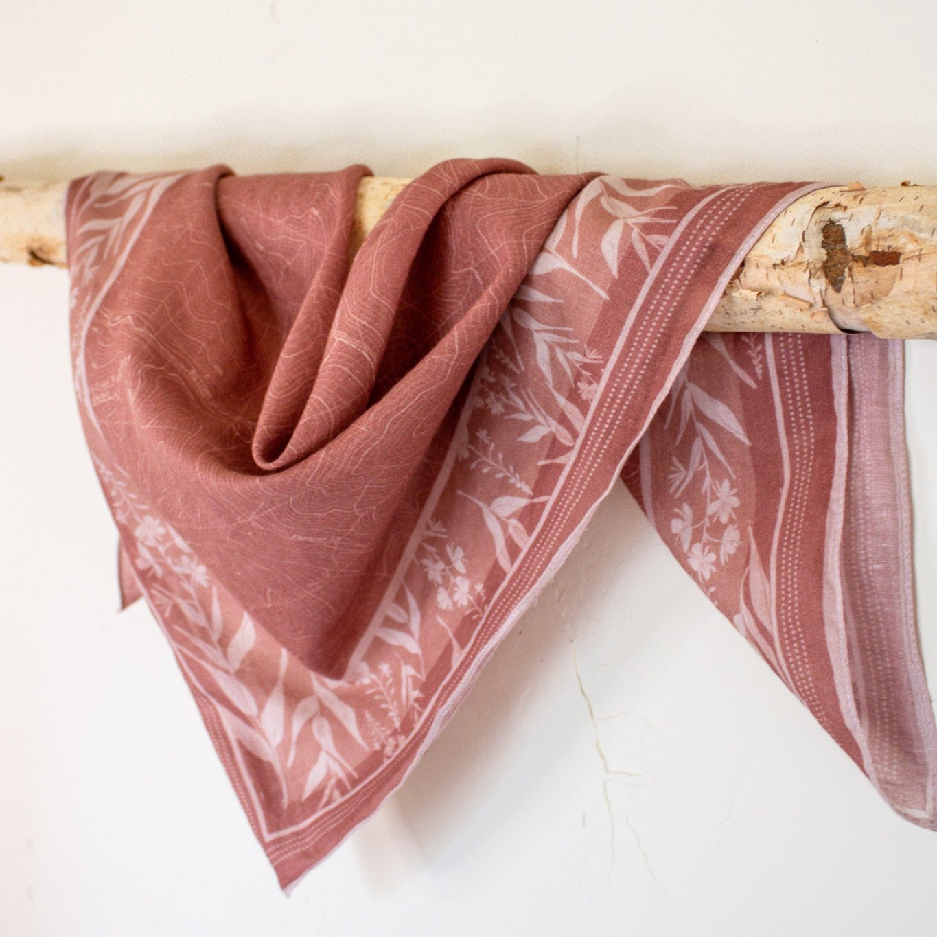 the mapp scarf (semi-custom): fireweed