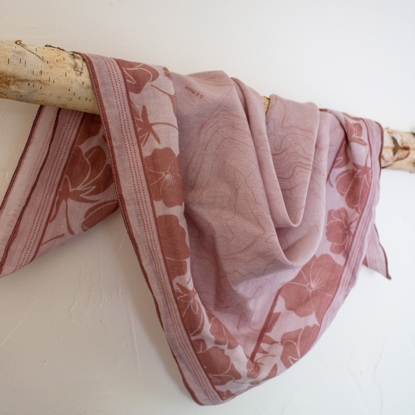 the mapp scarf (semi-custom): wild rose