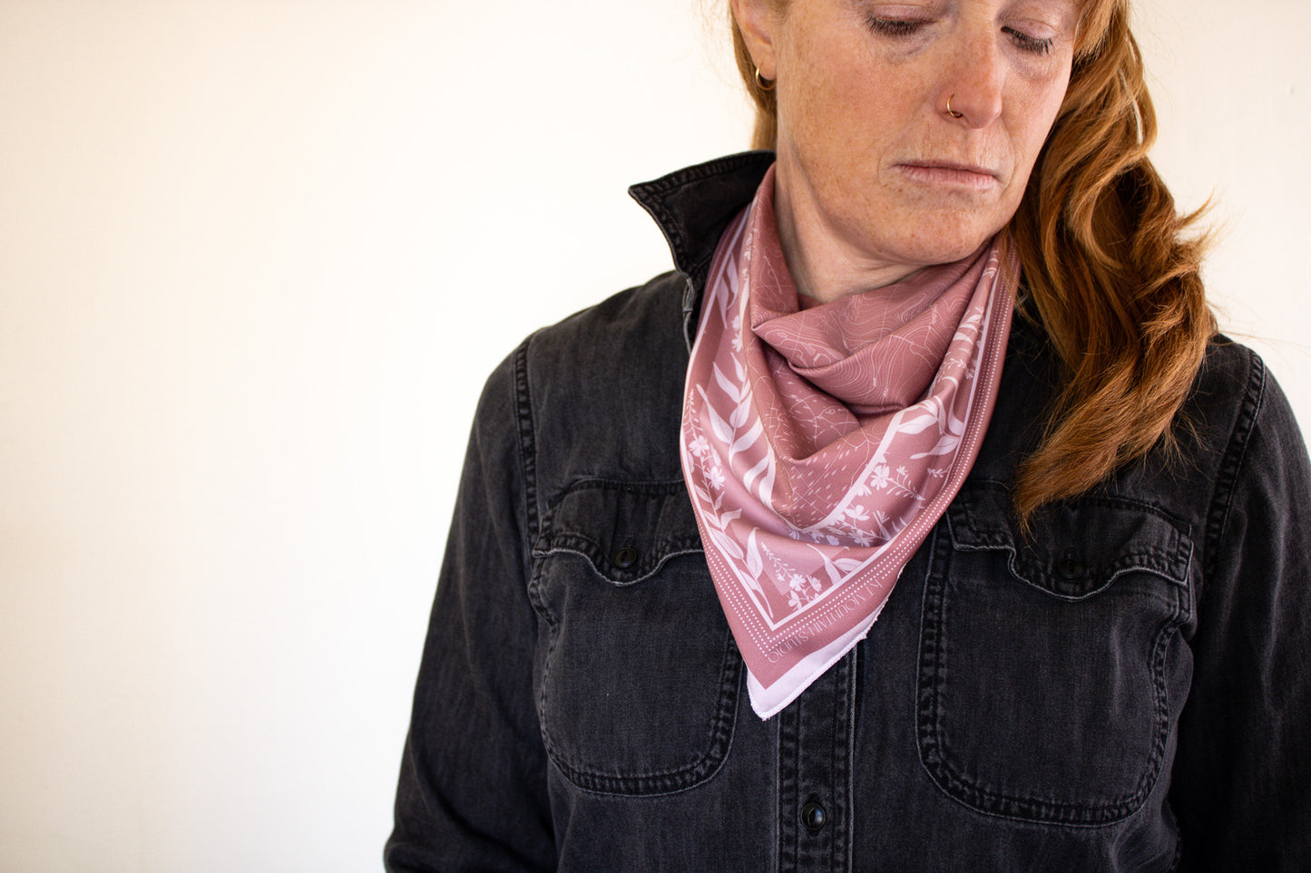 the mapp quick dry bandana (ready to ship): fireweed