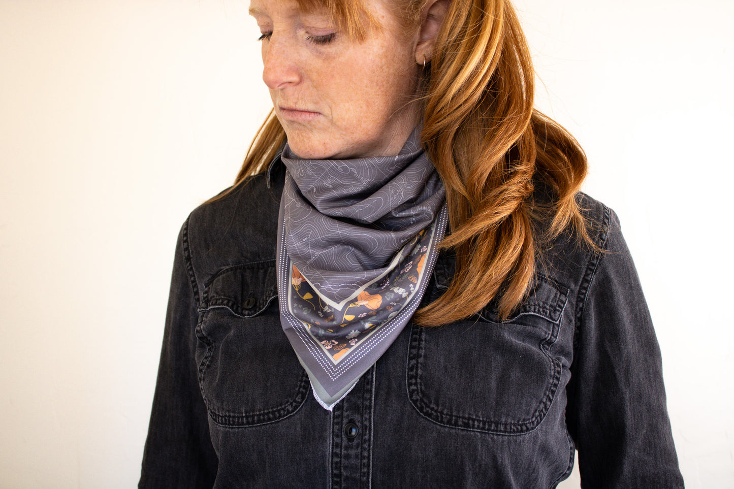 the mapp quick dry bandana (semi-custom): ash cascade